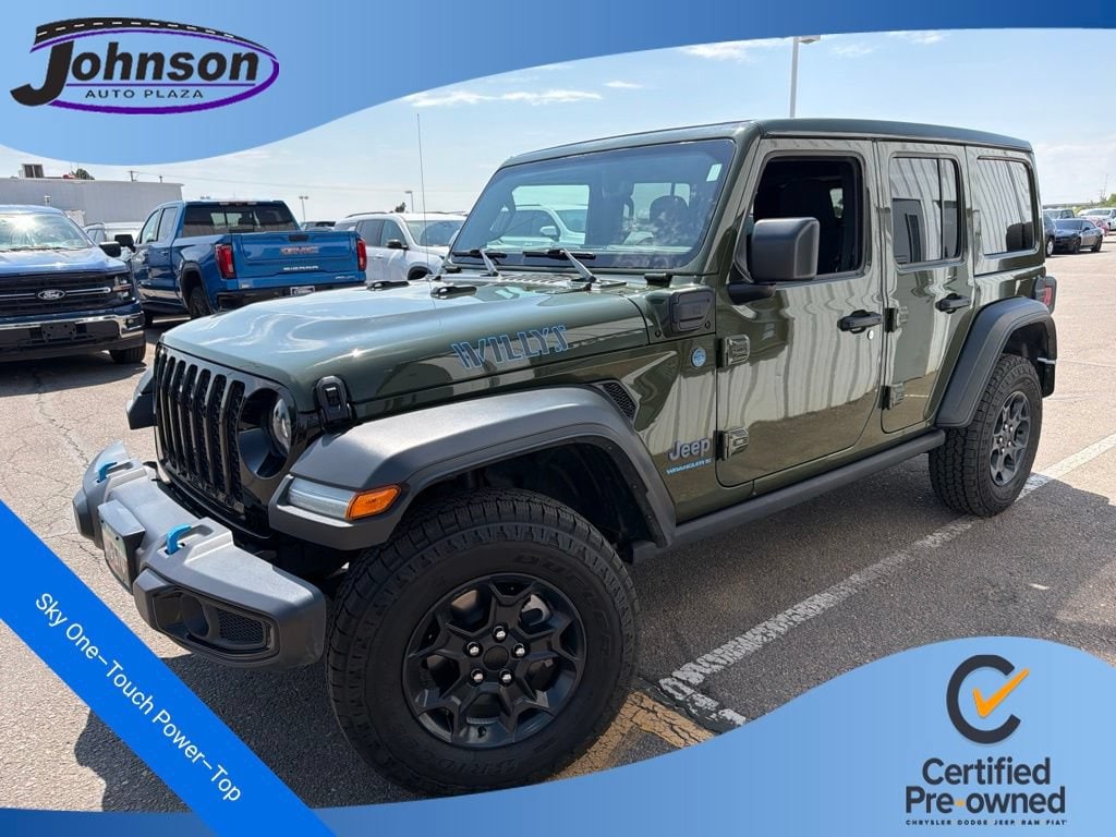 Used 2023 Jeep Wrangler 4xe 4x4 SUV