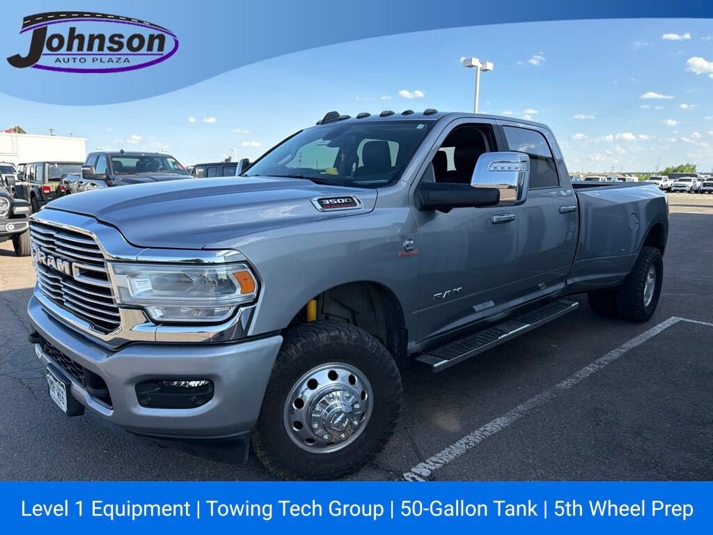 Used 2024 Ram 3500 Laramie Crew Cab 4x4 8 Box Truck