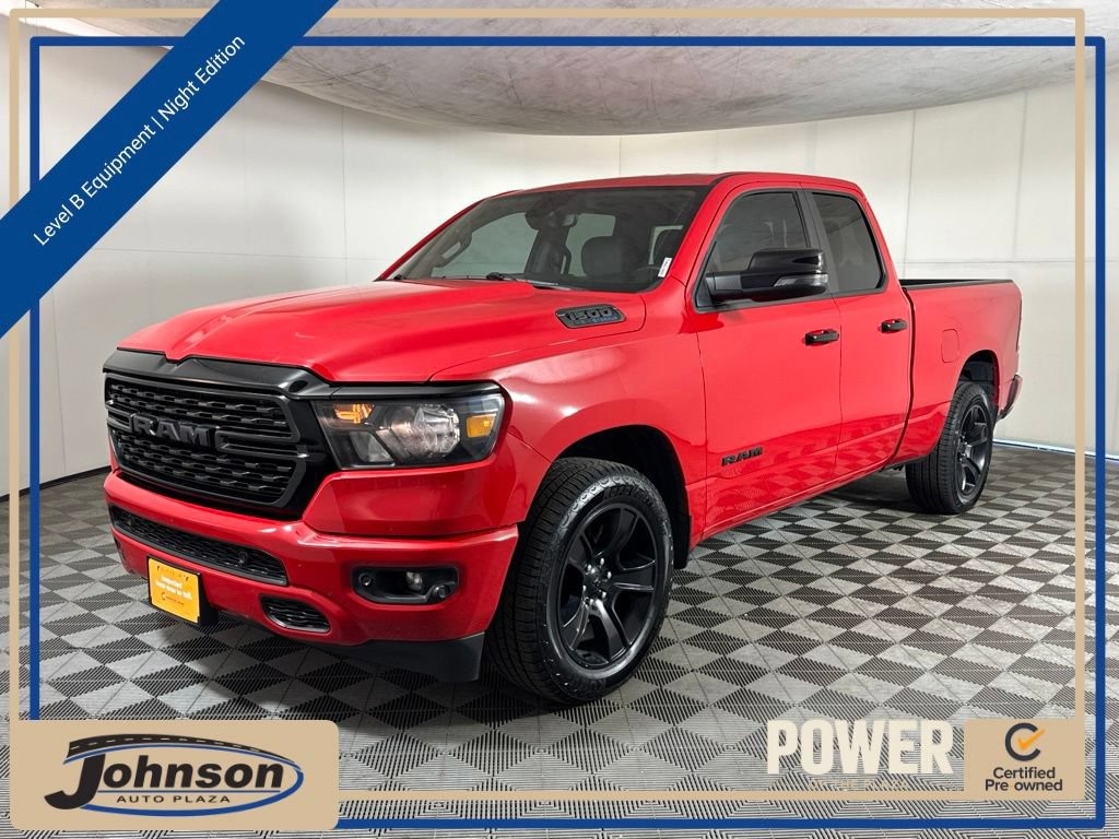 Used 2024 Ram 1500 Big Horn Quad Cab 4x2 64 Box Truck