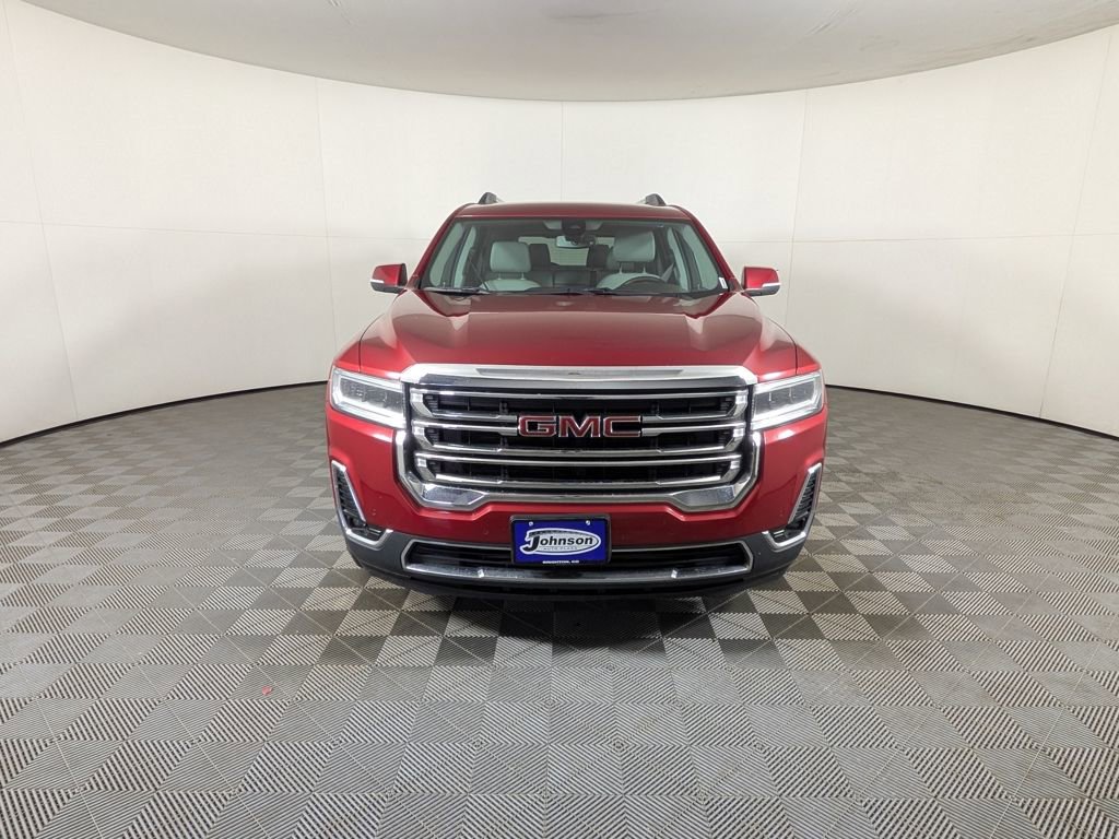 Certified 2023 GMC Acadia SLT with VIN 1GKKNUL47PZ143957 for sale in Brighton, CO