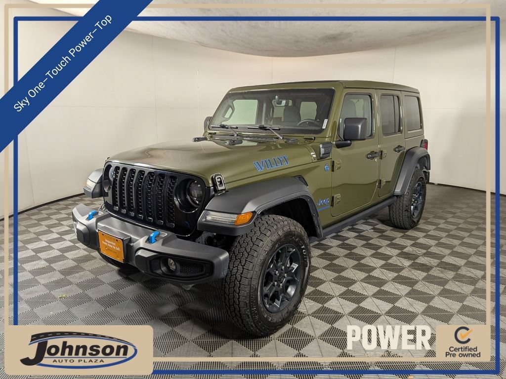 Used 2023 Jeep Wrangler 4xe 4x4 SUV