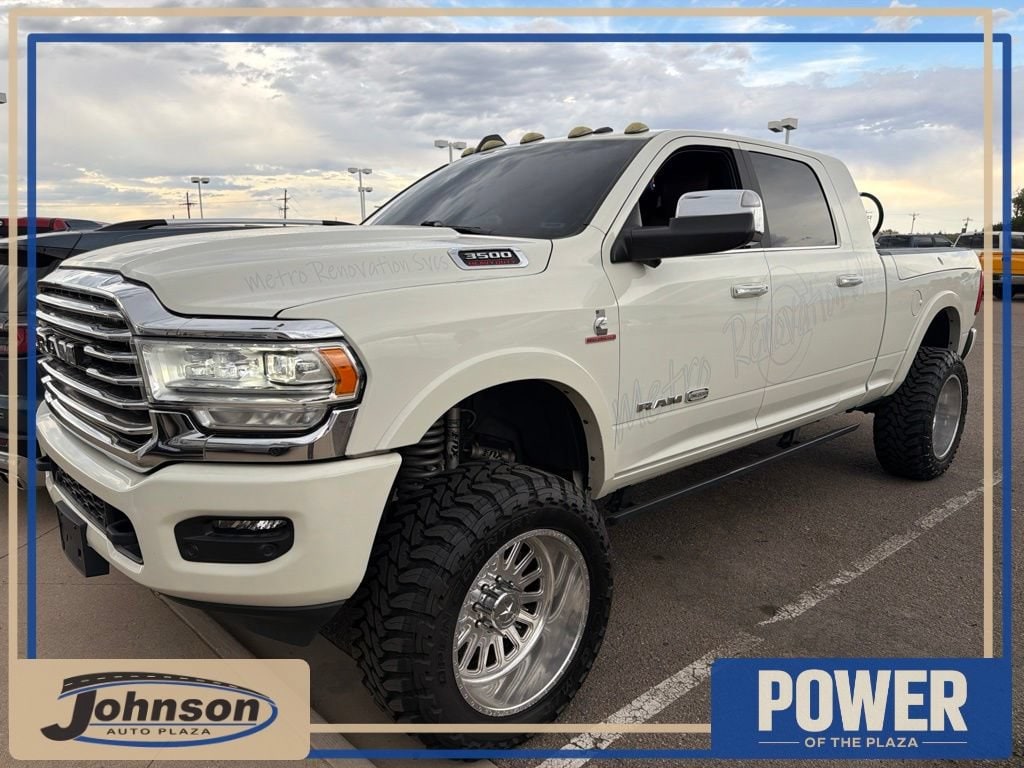 Used 2022 Ram 3500 Limited Longhorn Mega Cab 4x4 64 Box Truck