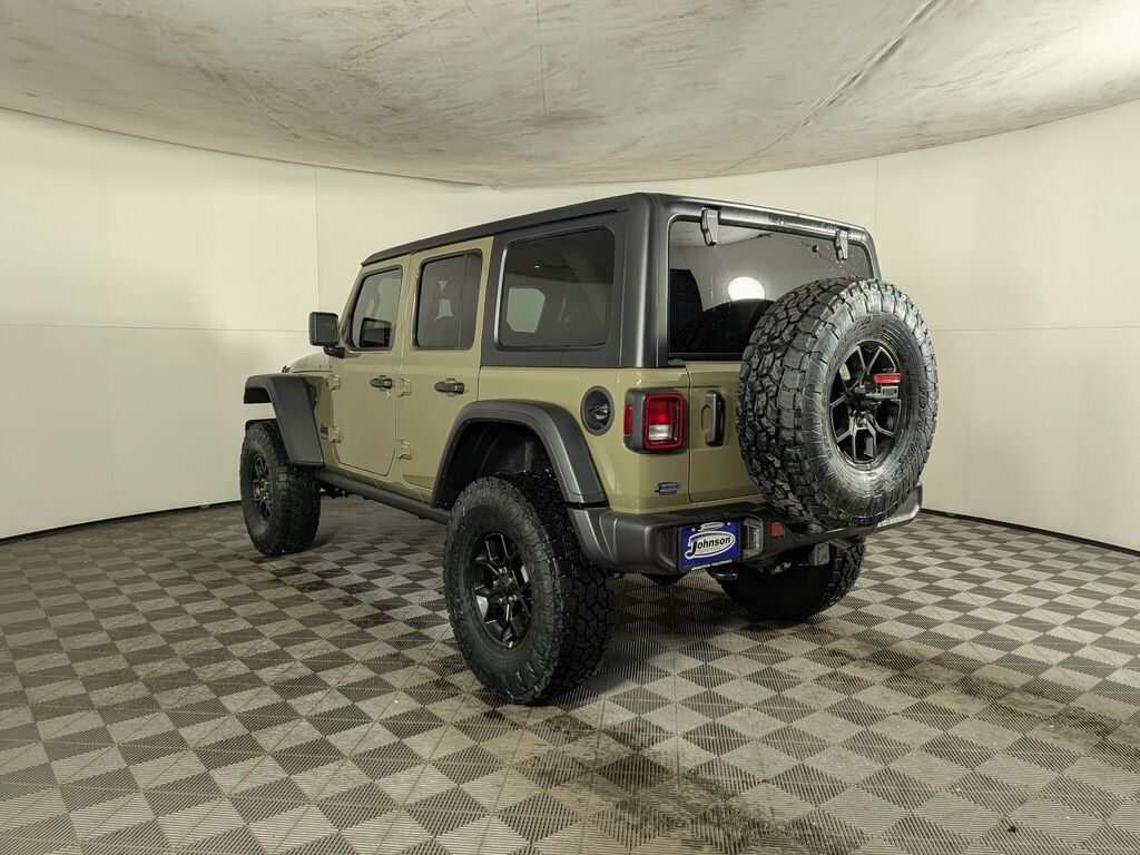 New 2026 Jeep Wrangler 4-DOOR WILLYS Sport Utility
