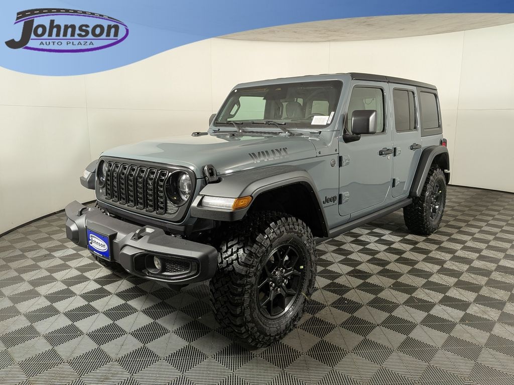New 2026 Jeep Wrangler 4-DOOR WILLYS Sport Utility