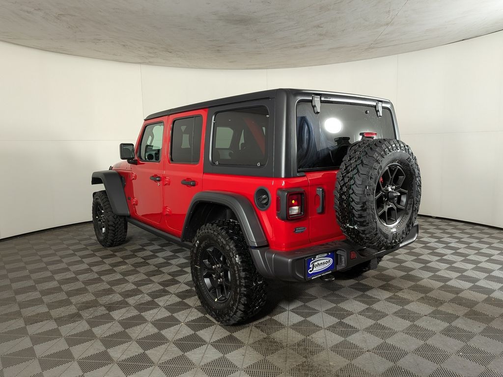 New 2026 Jeep Wrangler 4-DOOR WILLYS Sport Utility