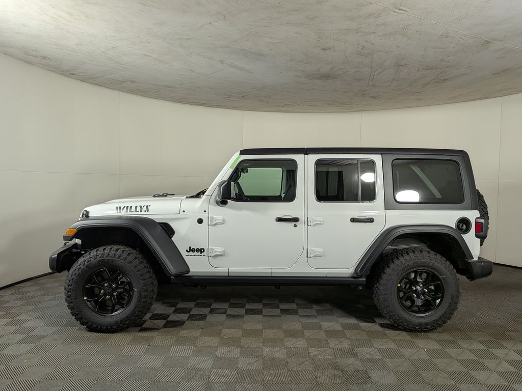 New 2026 Jeep Wrangler 4-DOOR WILLYS Sport Utility