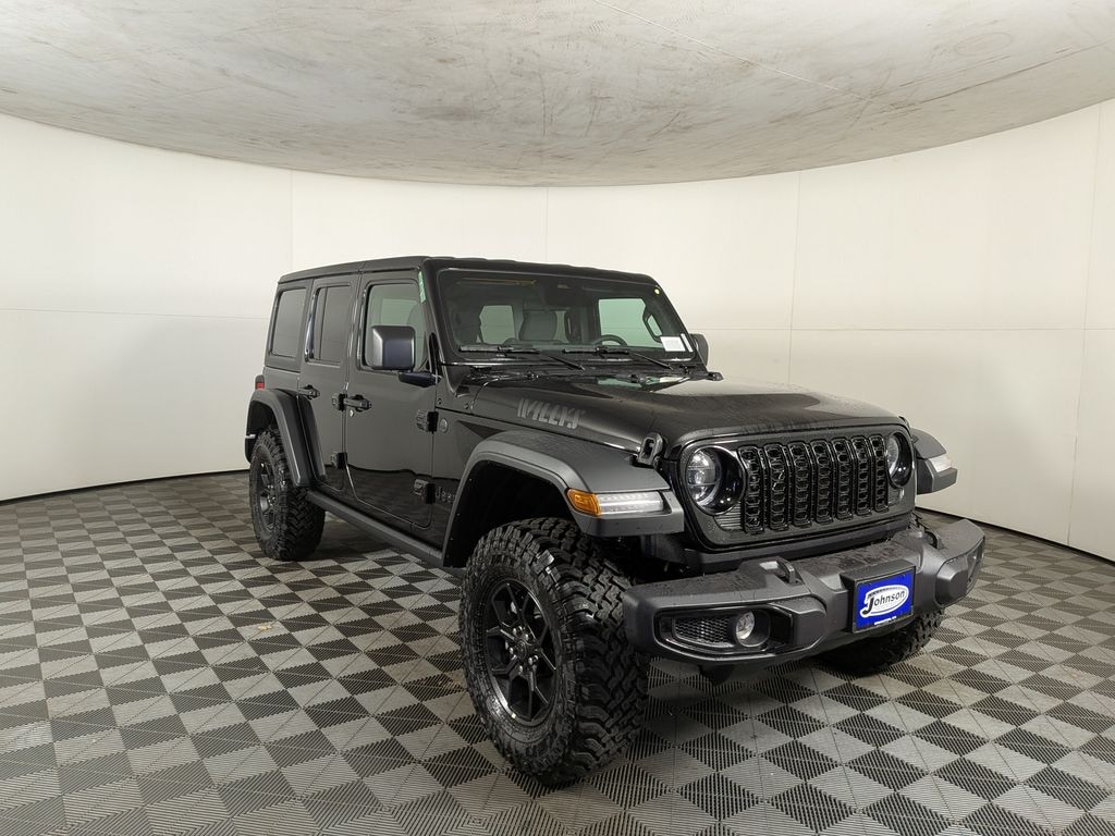 New 2026 Jeep Wrangler 4-DOOR WILLYS Sport Utility