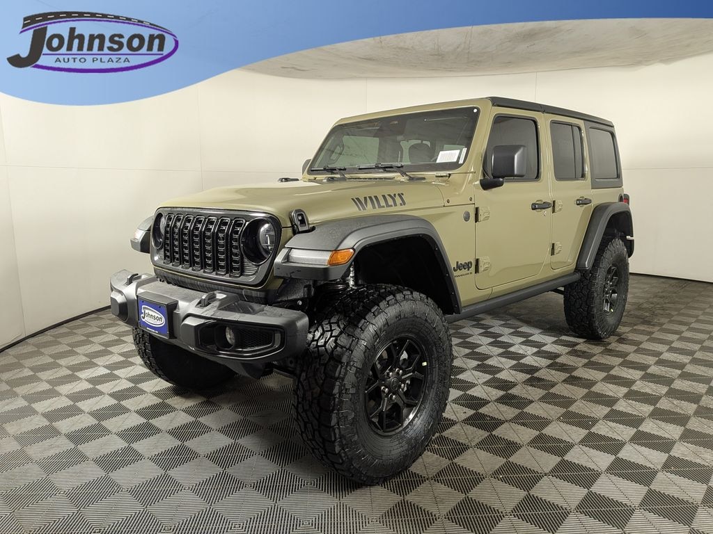 New 2026 Jeep Wrangler 4-DOOR WILLYS Sport Utility