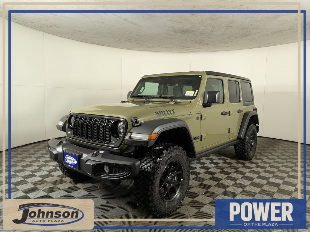 New 2026 Jeep Wrangler 4-DOOR WILLYS Sport Utility