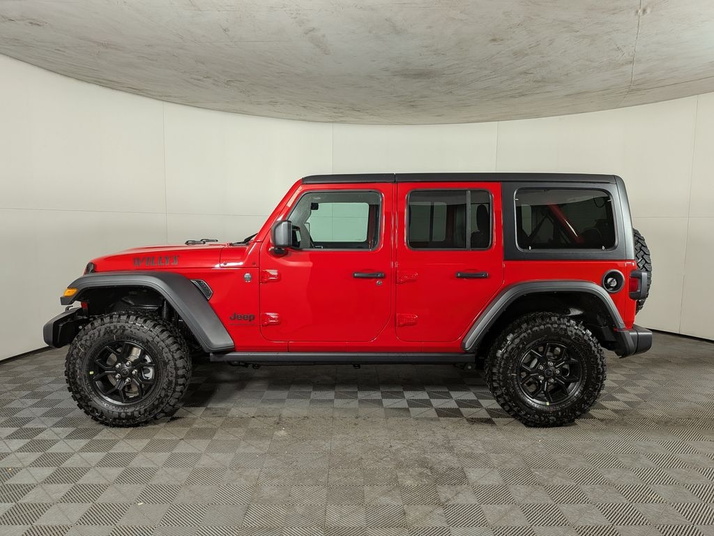 New 2026 Jeep Wrangler 4-DOOR WILLYS Sport Utility