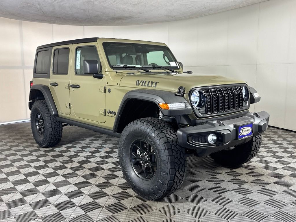 New 2026 Jeep Wrangler 4-DOOR WILLYS Sport Utility