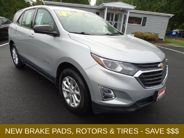 Used 2018 Chevrolet Equinox LS with VIN 2GNAXREV6J6135153 for sale in Mount Olive, NJ