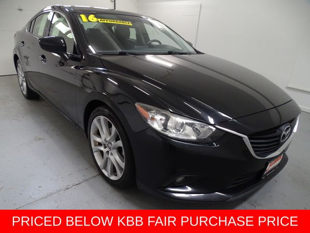 2016 Mazda MAZDA6 Negro (Jet Black Mica) Sedán Tracción delantera 6 velocidades Manual