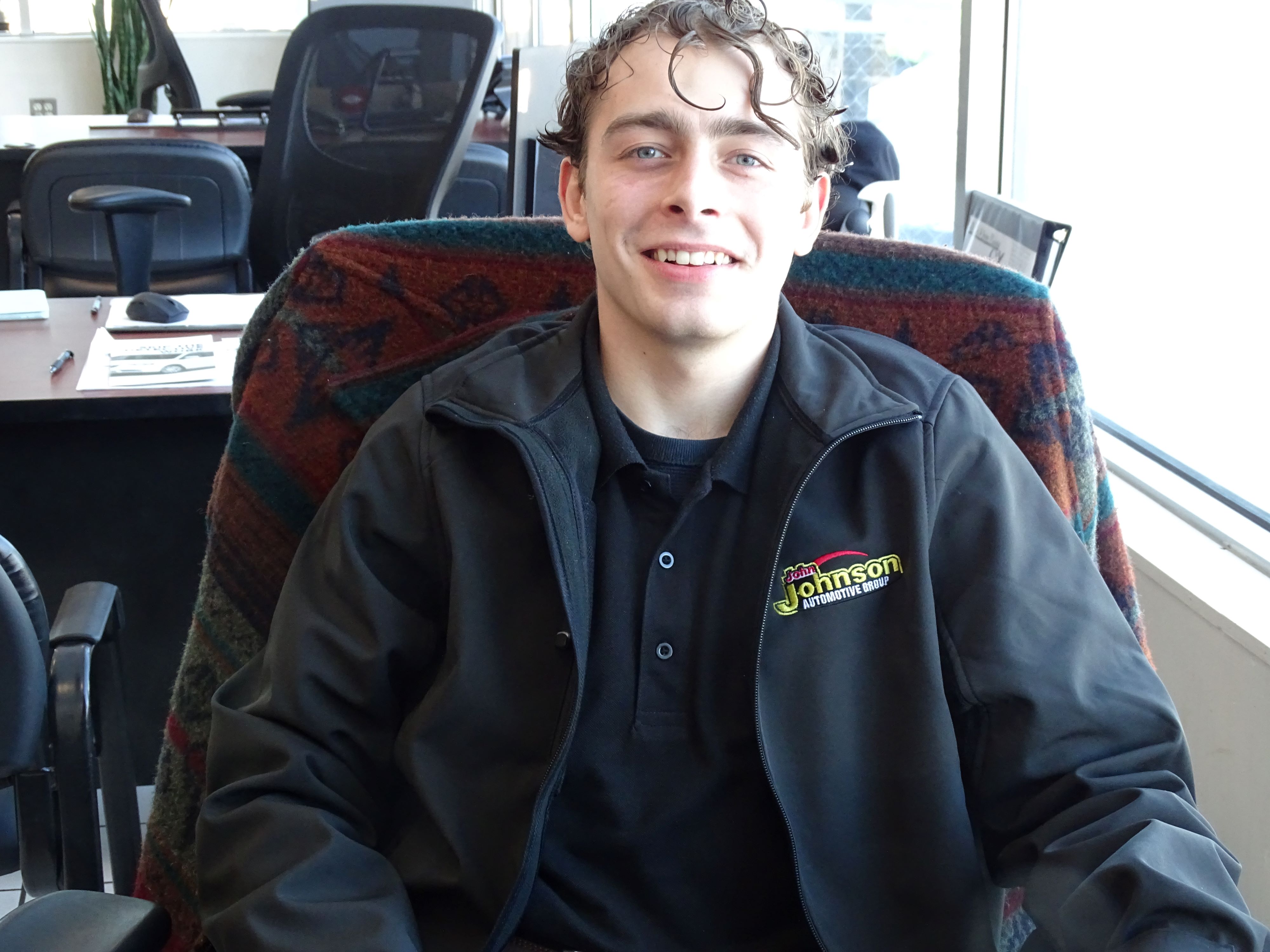 Staff member Zak Salter from 51fe8571fbeb