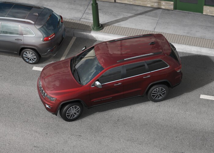 New Jeep Grand Cherokee New Jeep Grand Cherokee backing into a parking spot