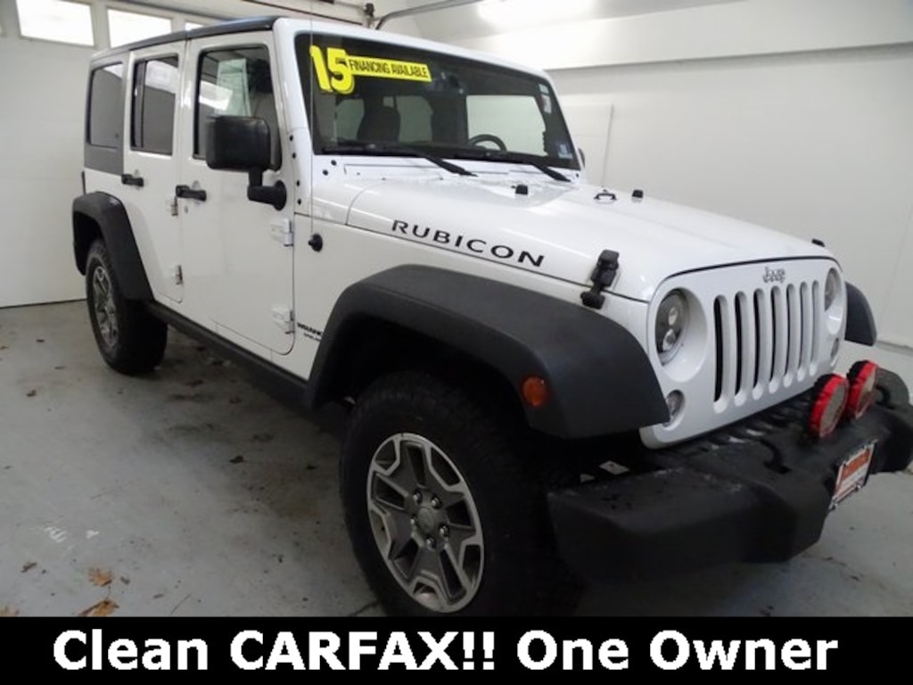 Used 2015 Jeep Wrangler Unlimited Rubicon SUV