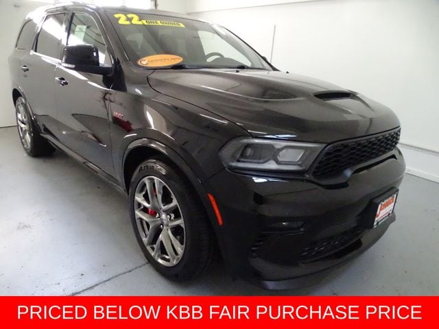 DB Black Crystal Clearcoat 2022 Dodge Durango SUV / Crossover All-Wheel Drive 8-Speed Automatic