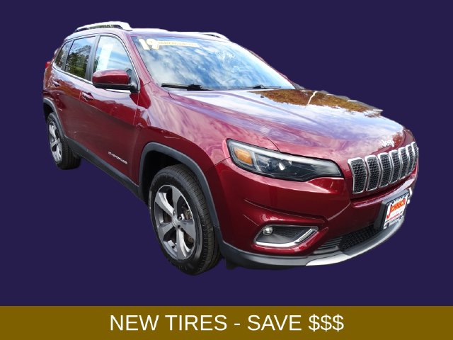 Used 2019 Jeep Cherokee Limited with VIN 1C4PJMDX3KD446097 for sale in Mount Olive, NJ