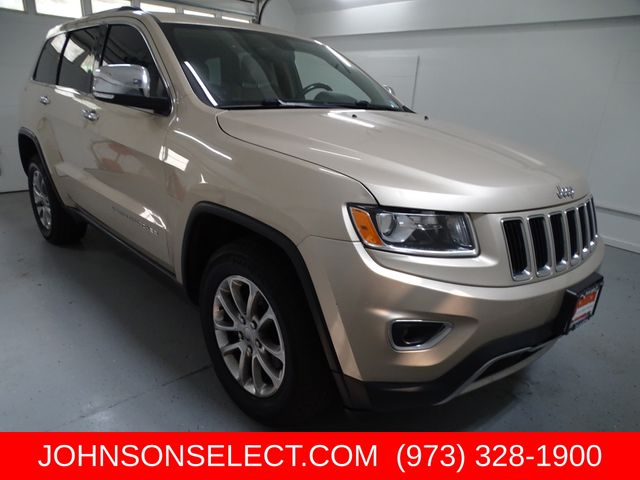 Cashmere Pearlcoat 2015 Jeep Grand Cherokee SUV / Crossover Four-Wheel Drive 8-Speed Automatic