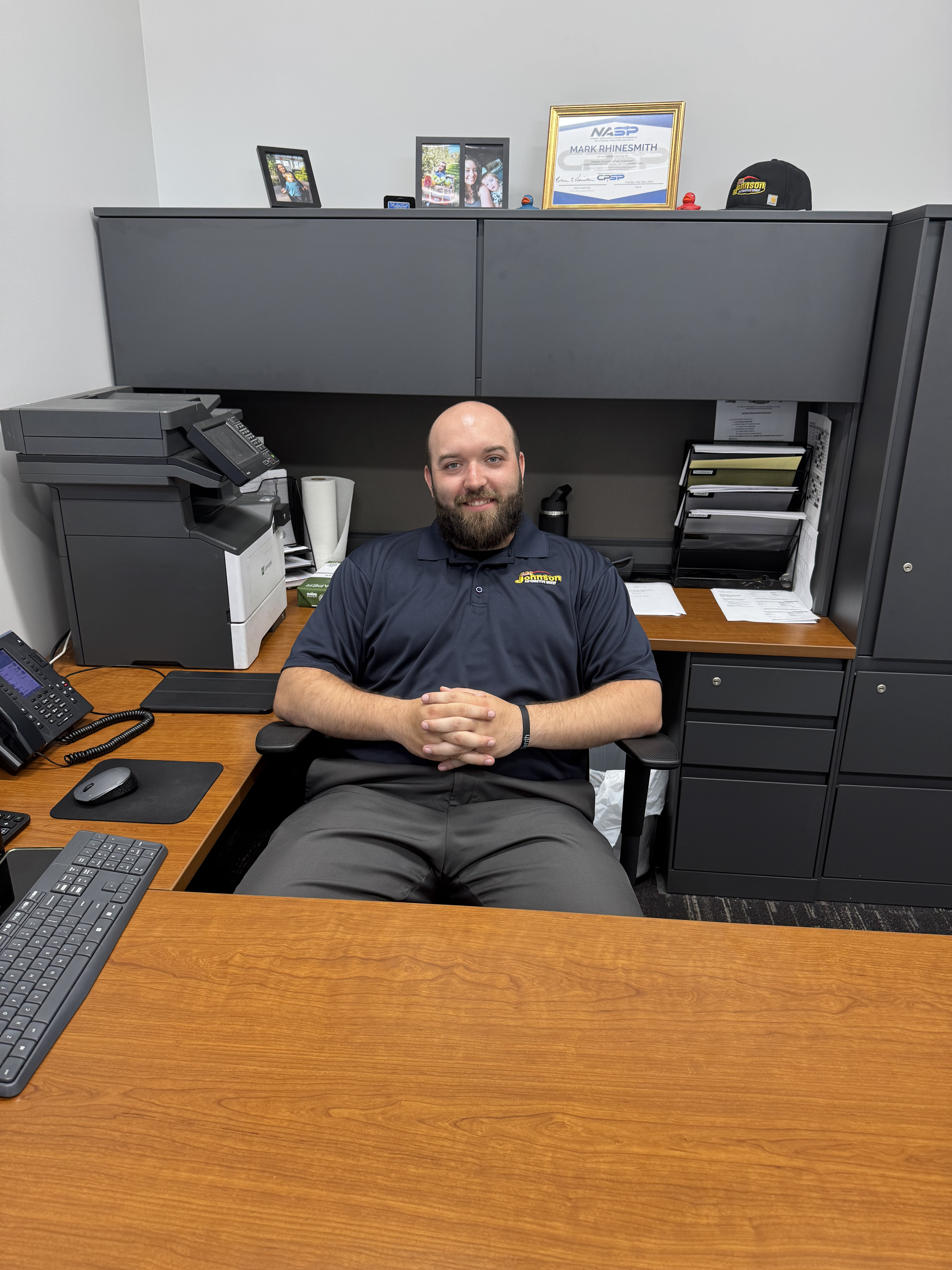 Staff member Mark Rhinesmith from 8947803045d3