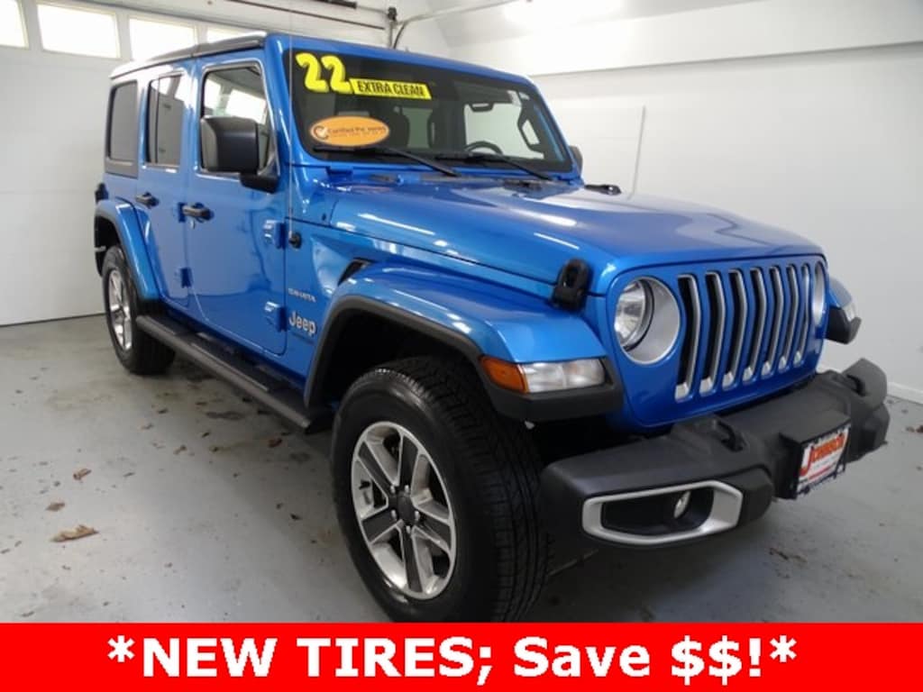 Certified 2022 Jeep Wrangler Unlimited Sahara SUV