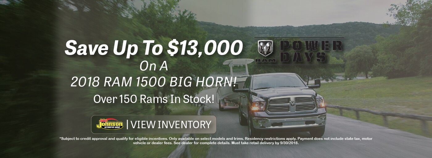 Dodge Chrysler Jeep Ram Dealer in Budd Lake, NJ Johnson DCJR