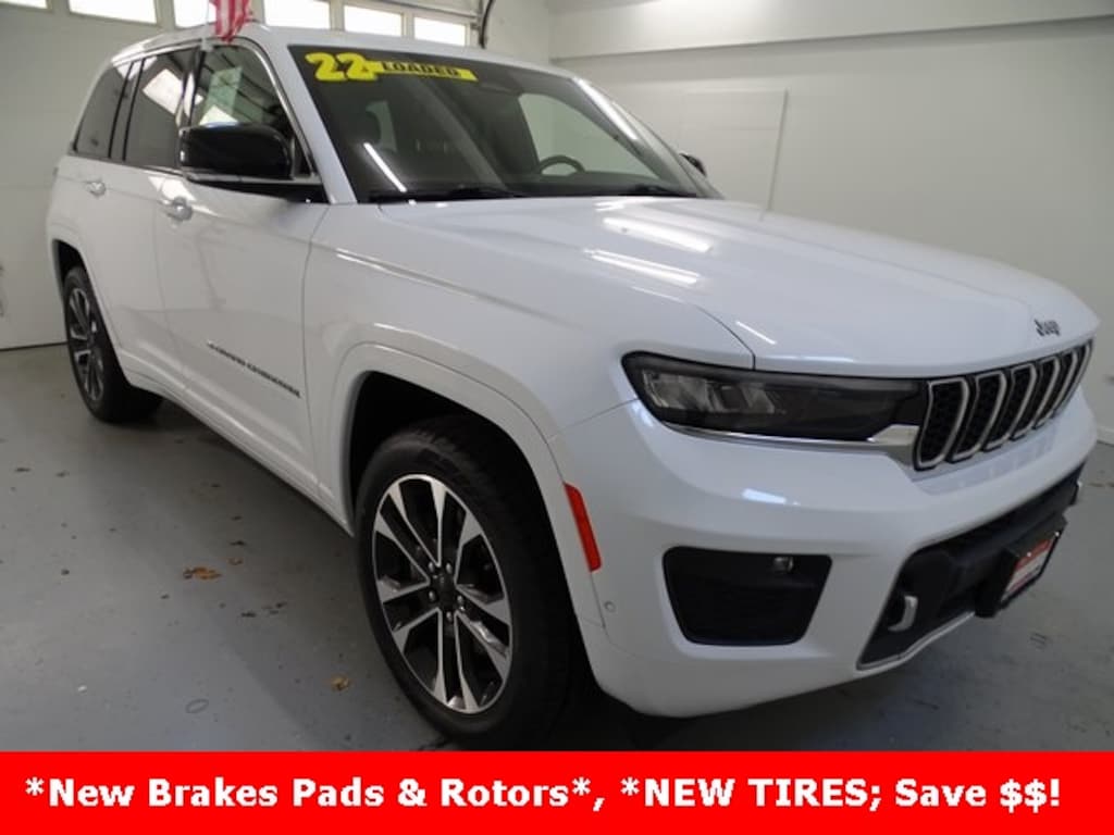 Certified 2022 Jeep Grand Cherokee Overland SUV
