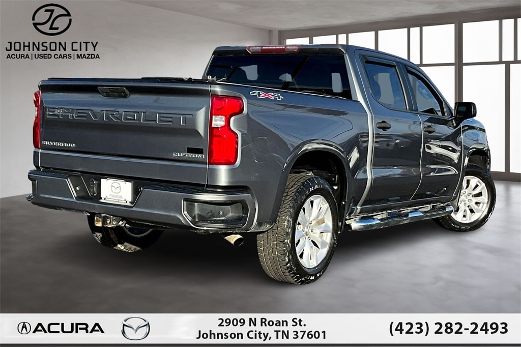 Used 2021 Chevrolet Silverado 1500 Custom Truck Crew Cab
