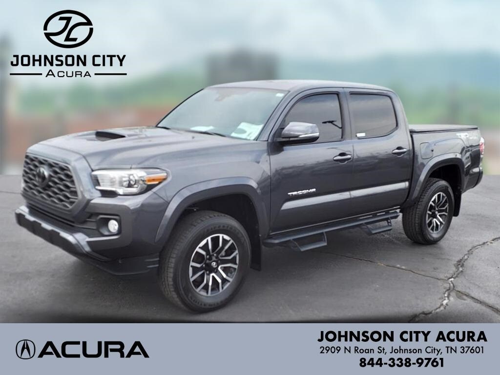 Used 2021 Toyota Tacoma TRD Sport with VIN 3TMCZ5AN7MM384131 for sale in Johnson City, TN