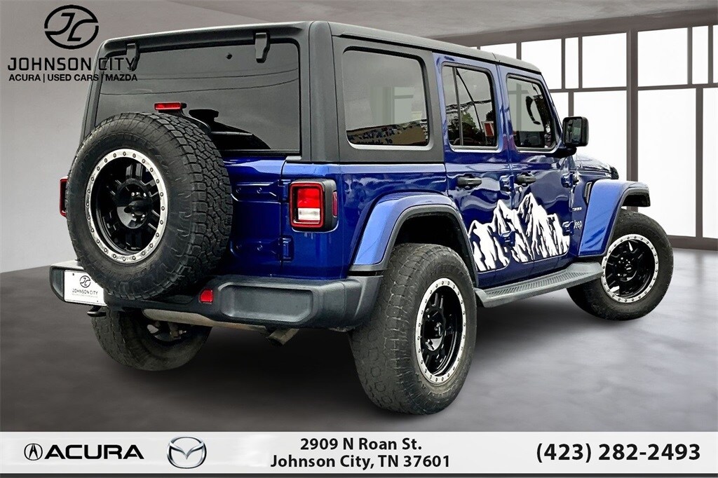 Used 2019 Jeep Wrangler Unlimited Sahara 4x4 SUV