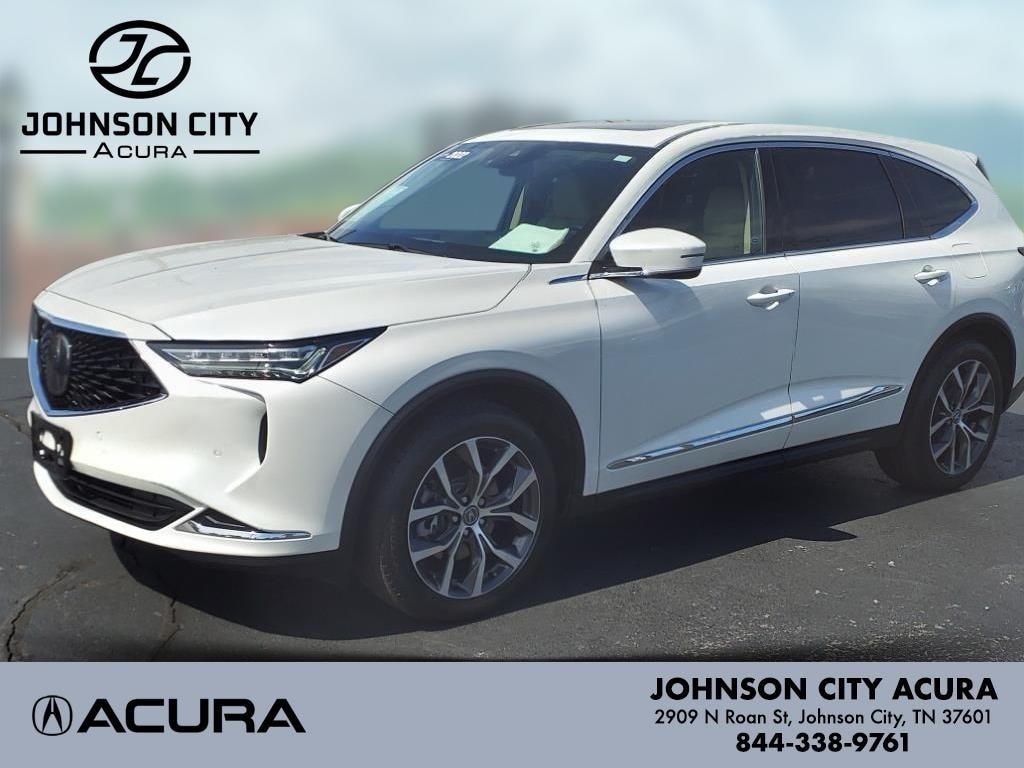 Certified 2022 Acura MDX Technology Package with VIN 5J8YE1H47NL025969 for sale in Johnson City, TN