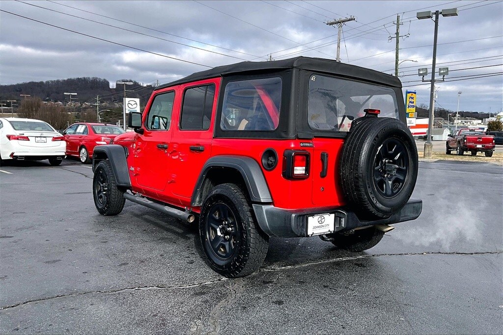 Used 2018 Jeep Wrangler Unlimited Sport 4x4 SUV