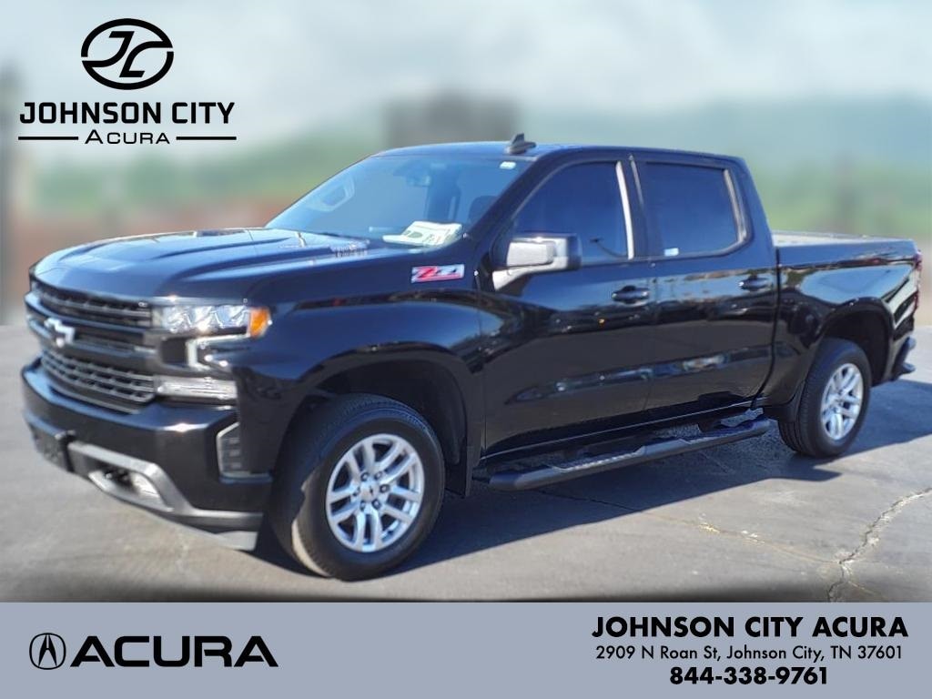 Used 2021 Chevrolet Silverado 1500 RST with VIN 3GCUYEET3MG150406 for sale in Johnson City, TN