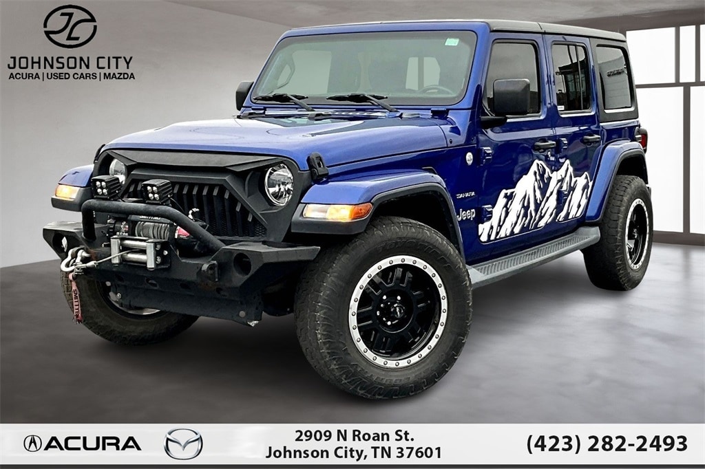 Used 2019 Jeep Wrangler Unlimited Sahara 4x4 SUV