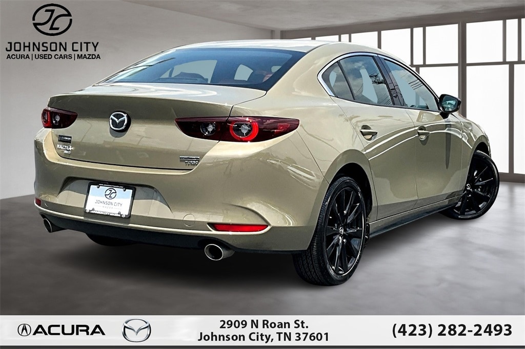 Used 2024 Mazda Mazda3 Carbon Turbo with VIN 3MZBPBXY9RM420181 for sale in Johnson City, TN