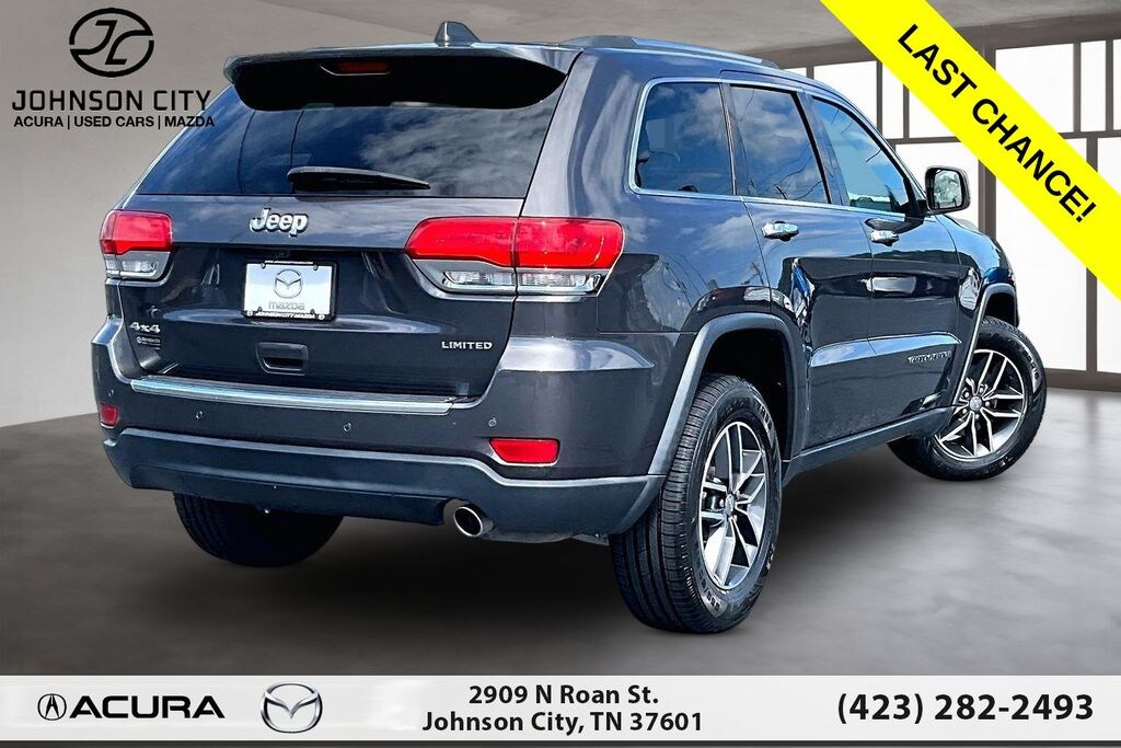 Used 2018 Jeep Grand Cherokee Limited SUV