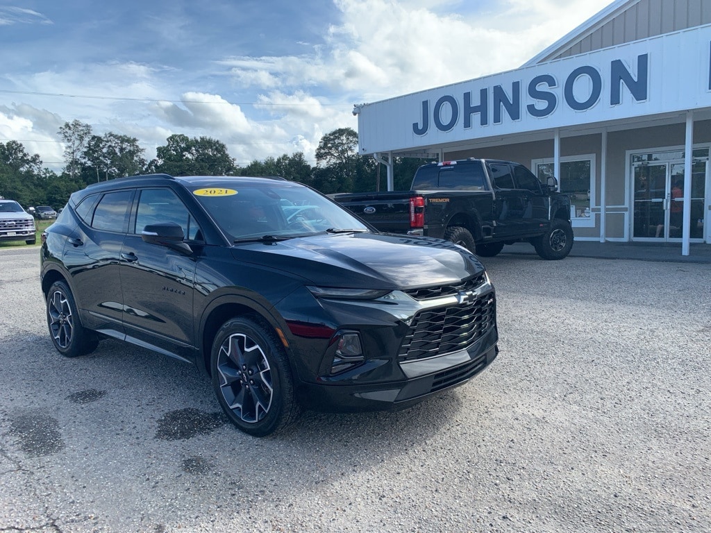 Used 2021 Chevrolet Blazer RS with VIN 3GNKBERS0MS528907 for sale in Atmore, AL