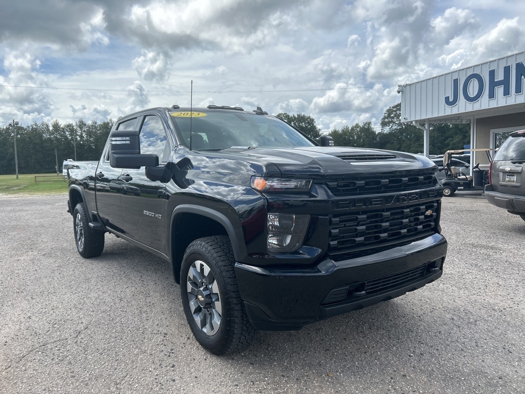 Used 2023 Chevrolet Silverado 2500HD Custom with VIN 1GC1YMEY7PF179678 for sale in Atmore, AL