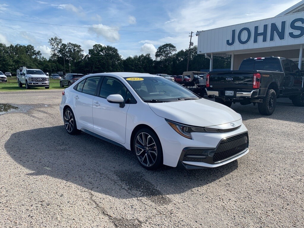 Used 2022 Toyota Corolla SE with VIN JTDS4MCE4N3500146 for sale in Atmore, AL