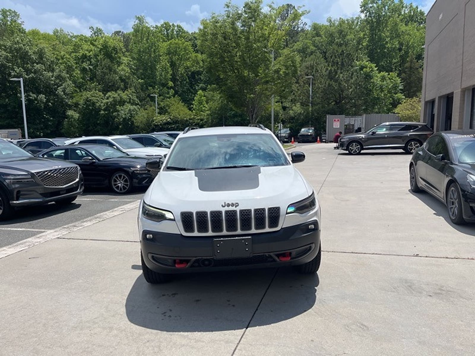 Used 2022 Jeep Cherokee Trailhawk with VIN 1C4PJMBX9ND521988 for sale in Cary, NC