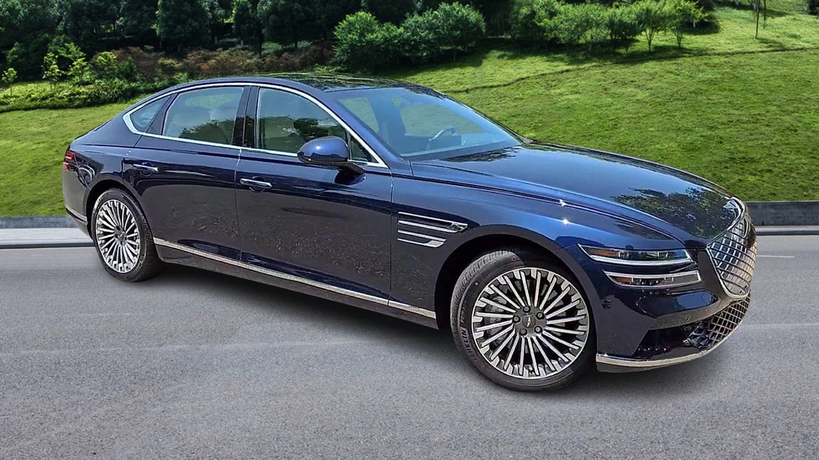 Used 2024 GENESIS Electrified G80 Base with VIN KMTGE4S12RU008413 for sale in Cary, NC
