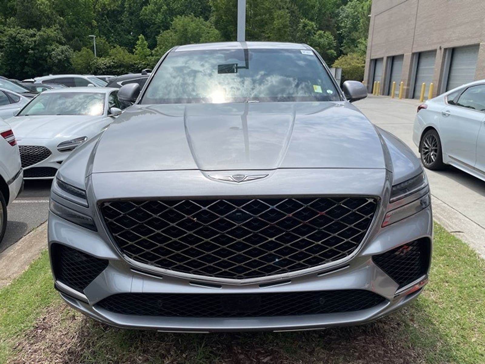 Certified 2025 GENESIS GV80 Coupe E-SC with VIN KMUJBESC3SU234032 for sale in Cary, NC