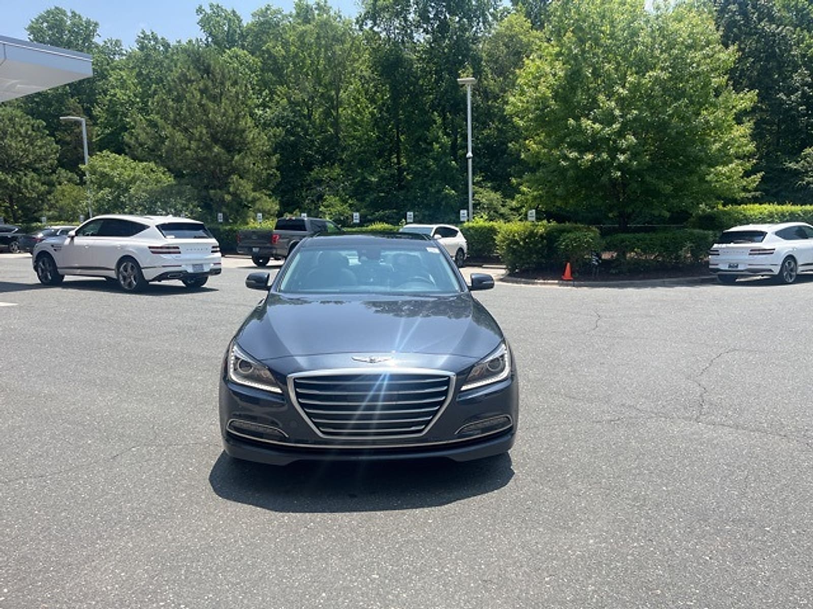 Used 2017 GENESIS G80 Base with VIN KMHGN4JE4HU188216 for sale in Cary, NC