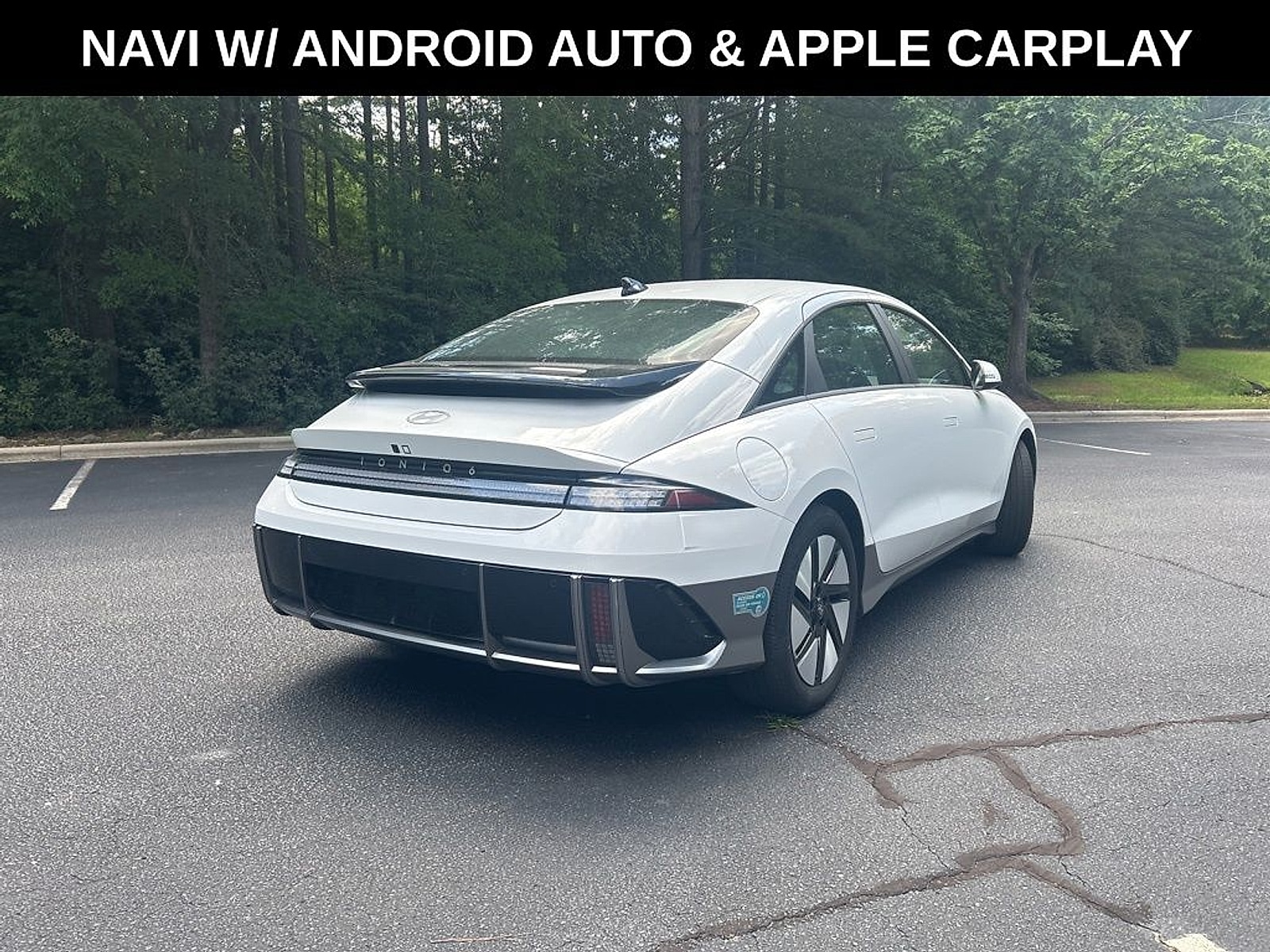 Used 2025 Hyundai IONIQ 6 SE with VIN KMHM14AB8SA100555 for sale in Cary, NC