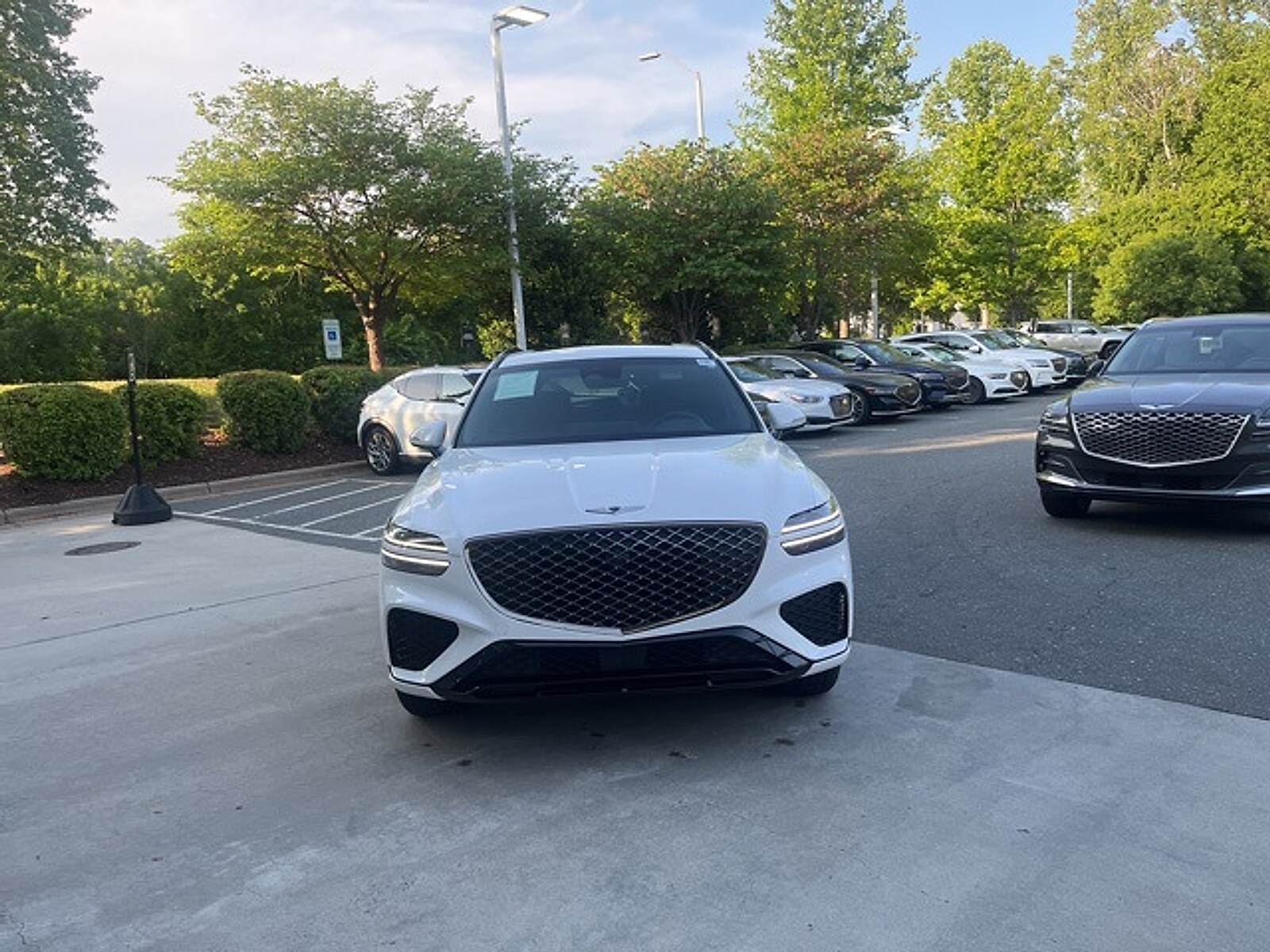 Certified 2023 GENESIS GV70 Sport with VIN KMUMCDTC6PU084072 for sale in Cary, NC