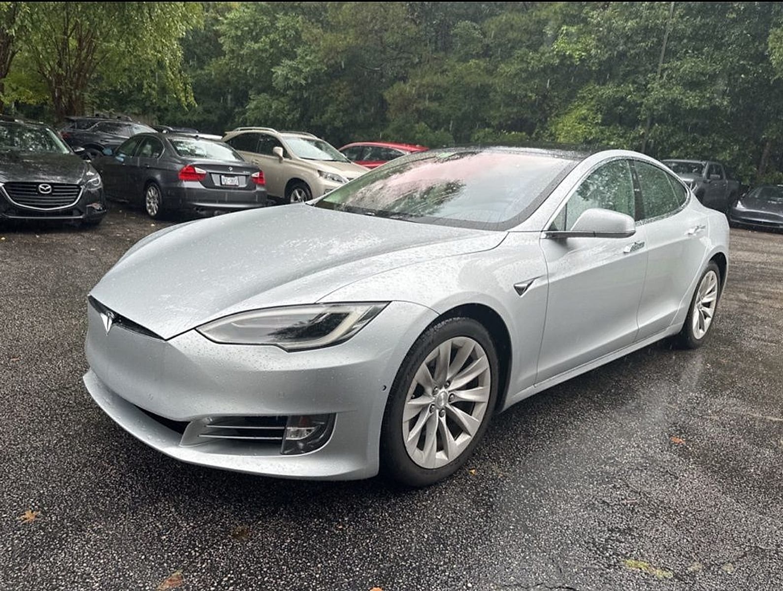 Used 2017 Tesla Model S 100D with VIN 5YJSA1E27HF200344 for sale in Cary, NC