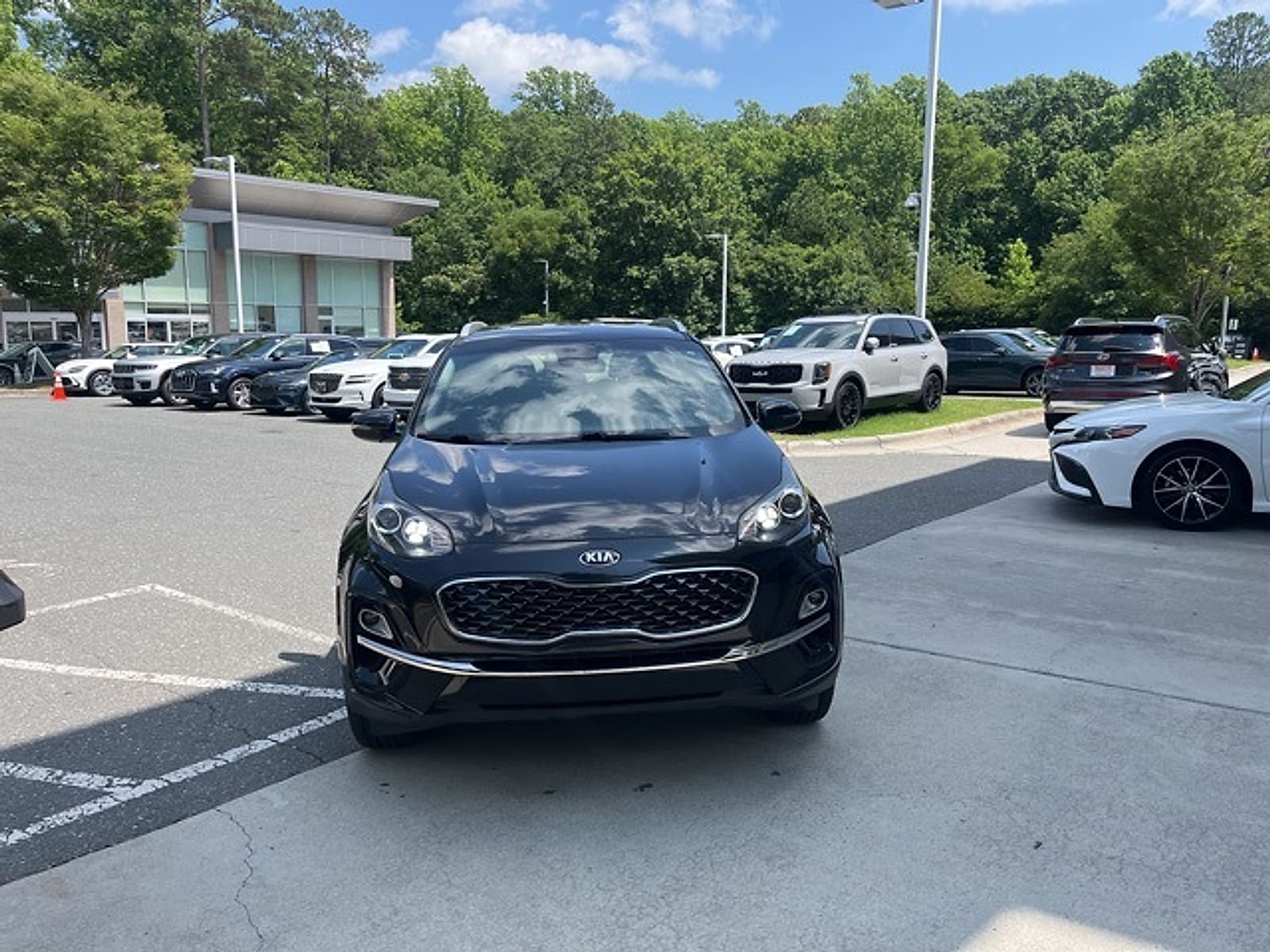 Used 2020 Kia Sportage EX with VIN KNDPNCAC3L7660944 for sale in Cary, NC