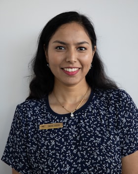 Staff member Sneha Godse from efb90111b3d9