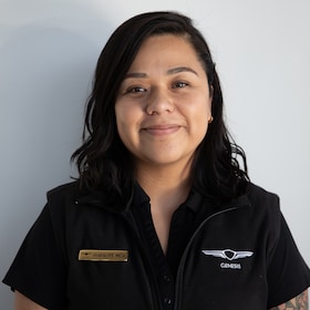 Staff member Guadalupe Meza from 8289215a6aab