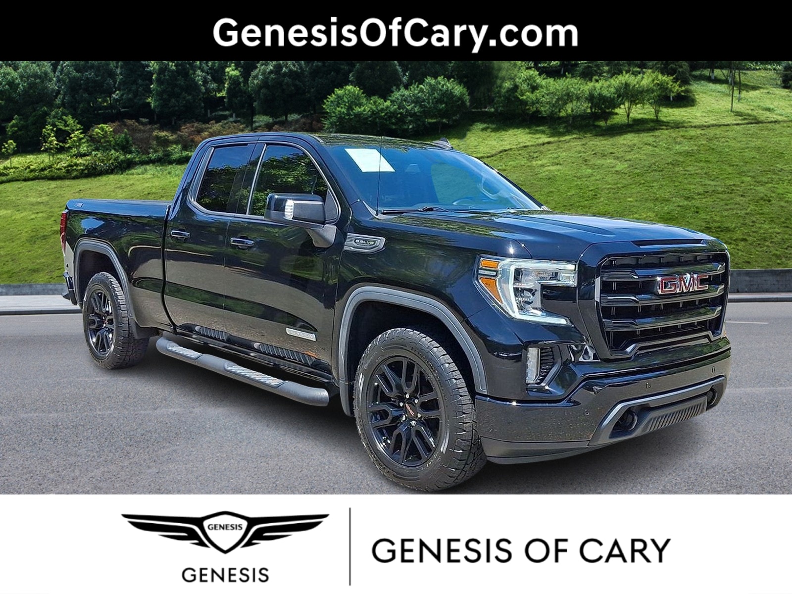 2021 GMC Sierra 1500 4WD Double Cab Standard Box Elevation